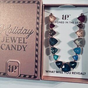 HOLIDAY JEWEL CANDY BRACELET, MARZIPAN DRIP